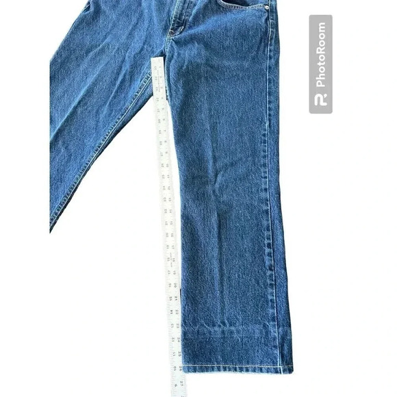 Polo Ralph Lauren womans weekender Jeans size 10X31 Dark wash straight leg - Picture 7 of 9